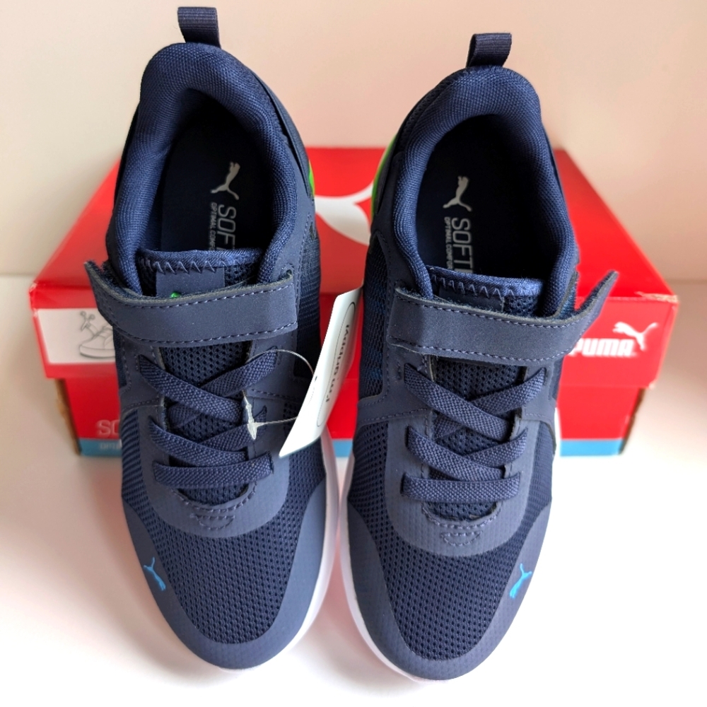 Puma Anzarun Sneakers Training Running Shoes - Breathable Mesh Boys Youth Size 3